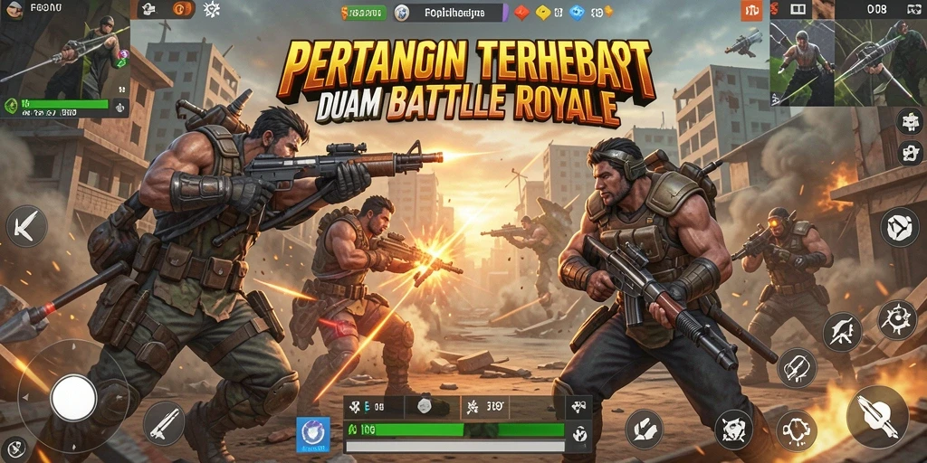 Gameplay FO8 yang mendebarkan dalam pertempuran Battle Royale