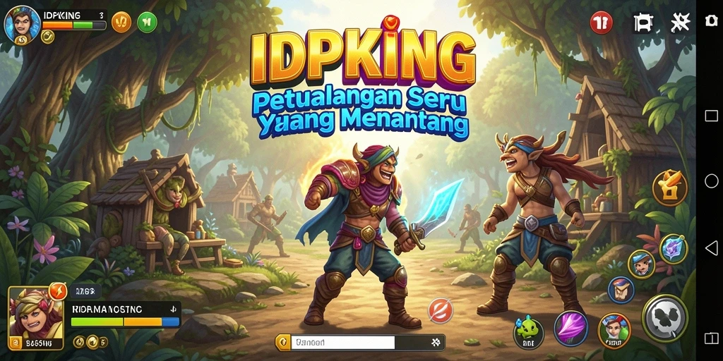 Tampilan gameplay <strong>IDPKING</strong> yang mengasyikkan dan penuh warna.