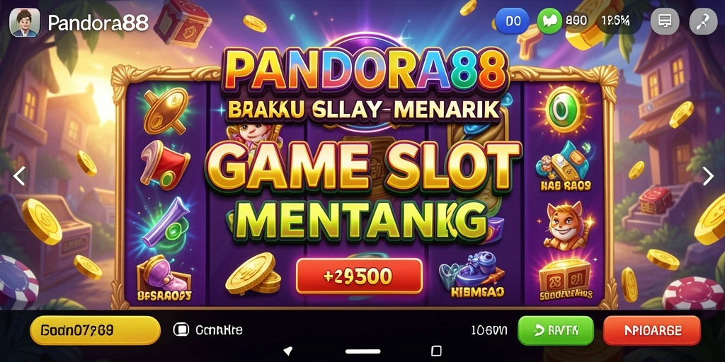 Tampilan gameplay Slot PANDORA88 yang menarik dan mengasyikkan.